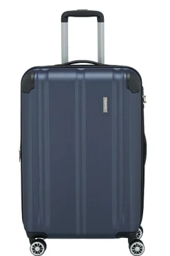 Travelite Trolley CITY Hartschalenkoffer M 68cm Marine