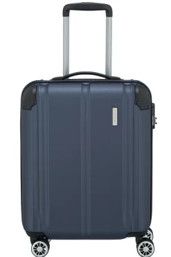 Travelite Trolley CITY Hartschalenkoffer S 55cm Marine