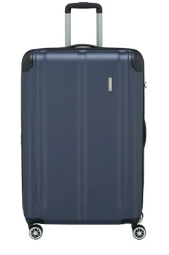 Travelite Trolley CITY Hartschalenkoffer L 77cm Marine
