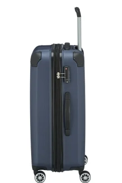 Travelite Trolley CITY Hartschalenkoffer M 68cm Marine
