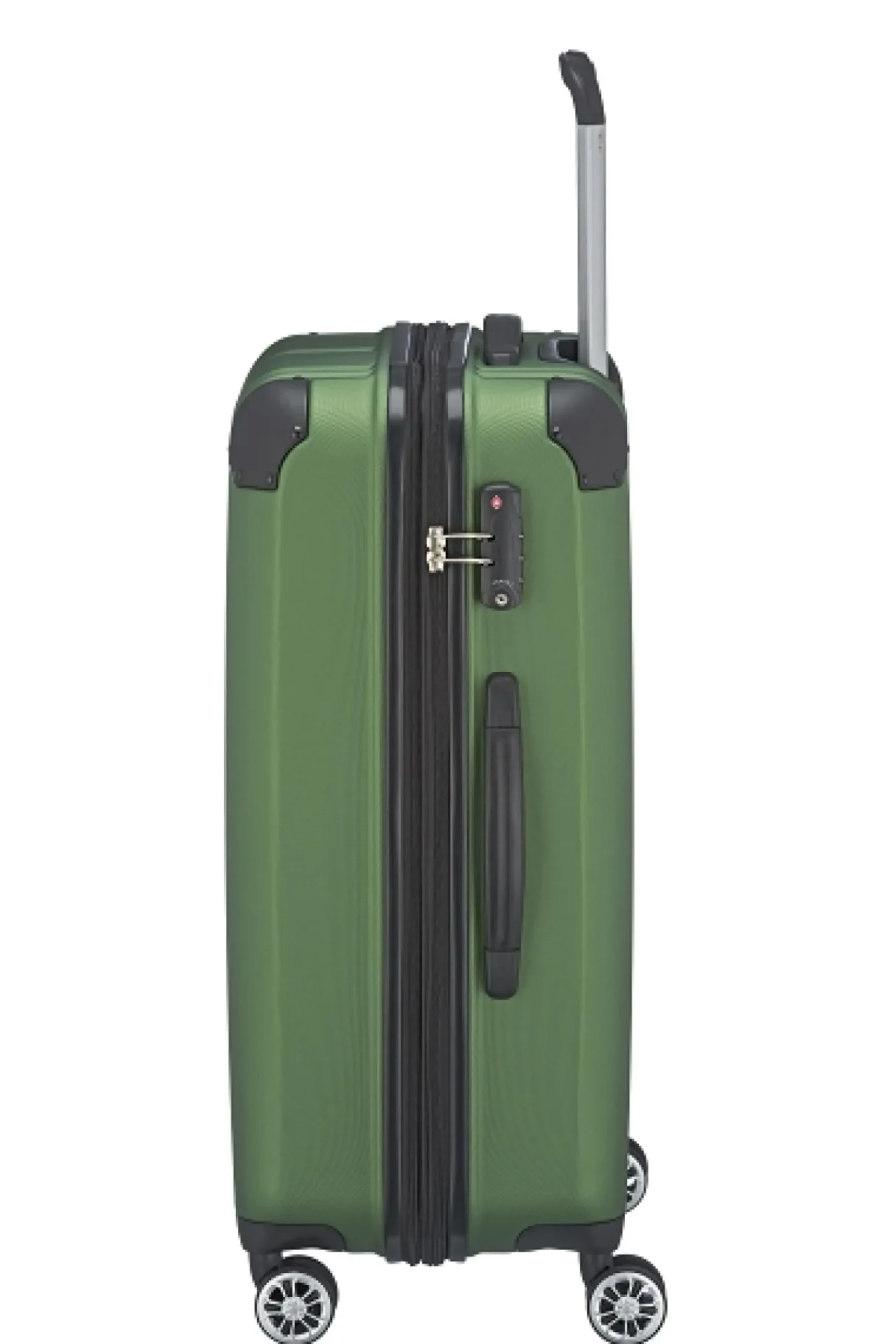 Travelite Trolley CITY Hartschalenkoffer M 68cm Grün