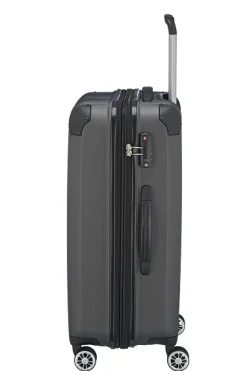 Travelite Trolley CITY Hartschalenkoffer M 68cm Anthrazit
