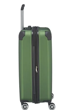 Travelite Trolley CITY Hartschalenkoffer M 68cm Grün