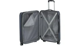 Travelite Trolley CITY Hartschalenkoffer M 68cm Marine