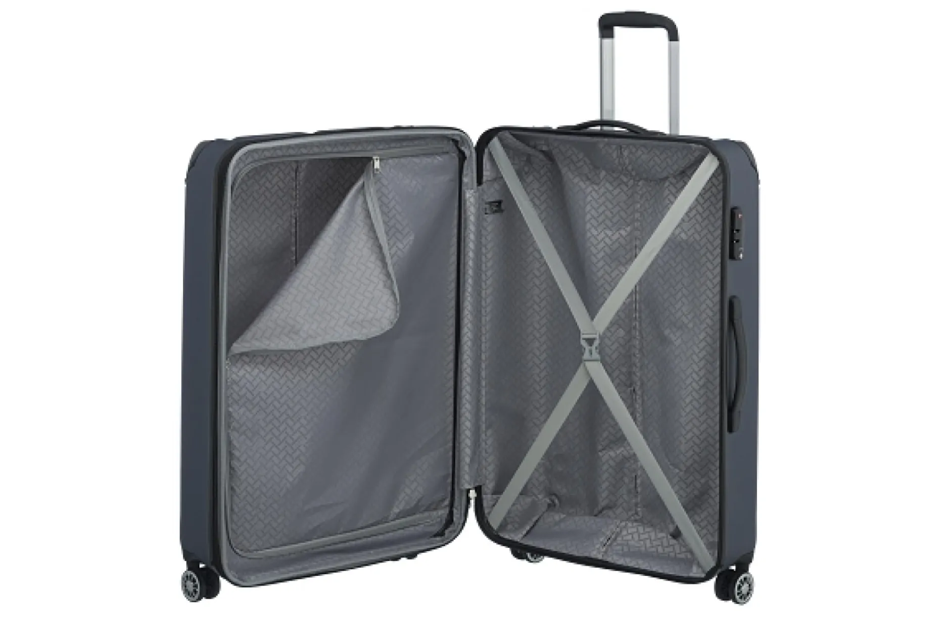 Travelite Trolley CITY Hartschalenkoffer L 77cm Marine
