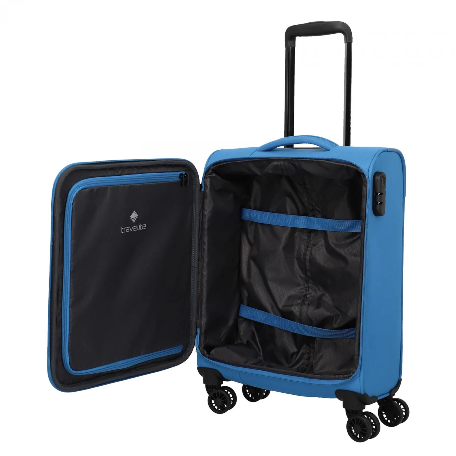 Travelite Trolley Rügen Mittelblau S