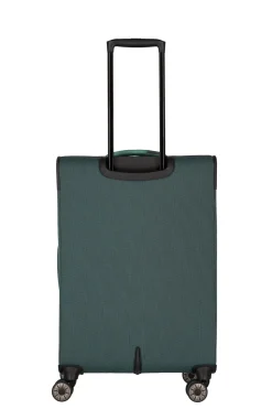 Travelite VIIA M 67cm Weicher Trolley Koffer, Eukalyptus