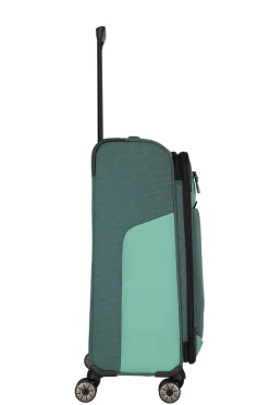 Travelite VIIA M 67cm Weicher Trolley Koffer, Eukalyptus