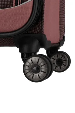 Travelite VIIA M 67cm Weicher Trolley Koffer, Frühlingsrose