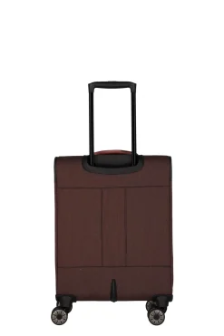 Travelite VIIA S 55cm Weicher Trolley Koffer, Frühlingsrose