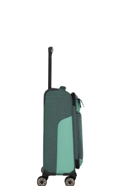 Travelite VIIA S 55cm Weicher Trolley Koffer, Eukalyptus
