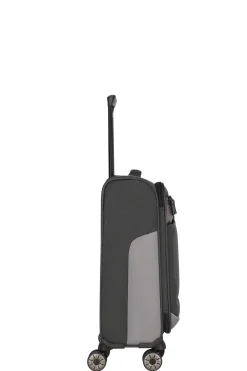 Travelite VIIA S 55cm Weicher Trolley Koffer, Schiefer
