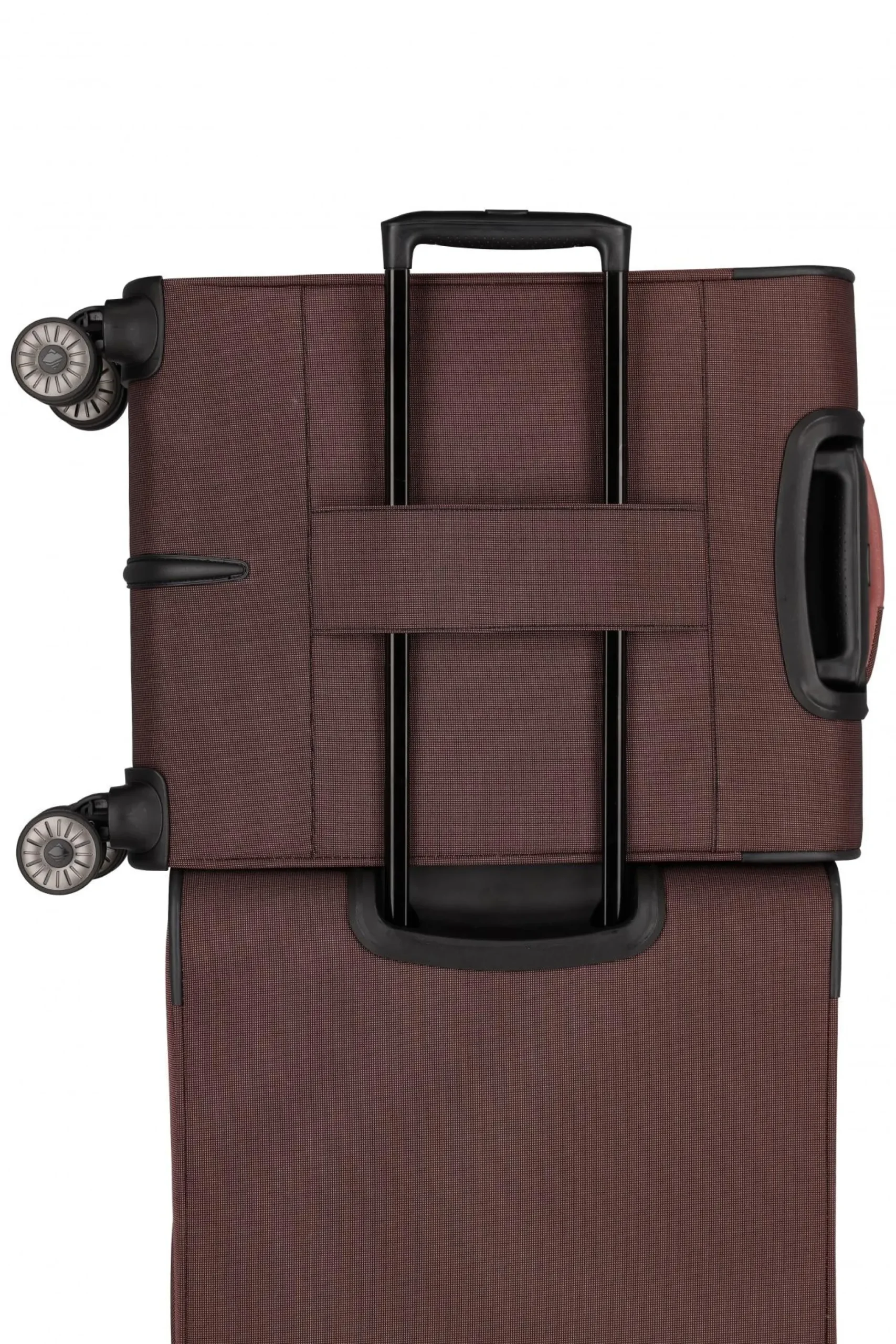 Travelite VIIA S 55cm Weicher Trolley Koffer, Frühlingsrose
