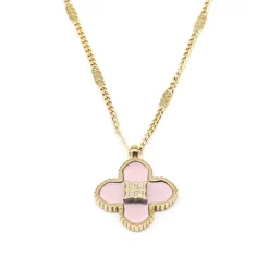ZAG Bijoux Halskette Blume - Farbe: Rose/Gold