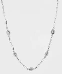 Zag Bijoux Halskette Glieder Muscheln - Variante: Silber