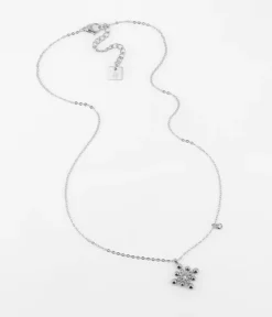 Zag Bijoux Halskette Kreuz aus Kugeln