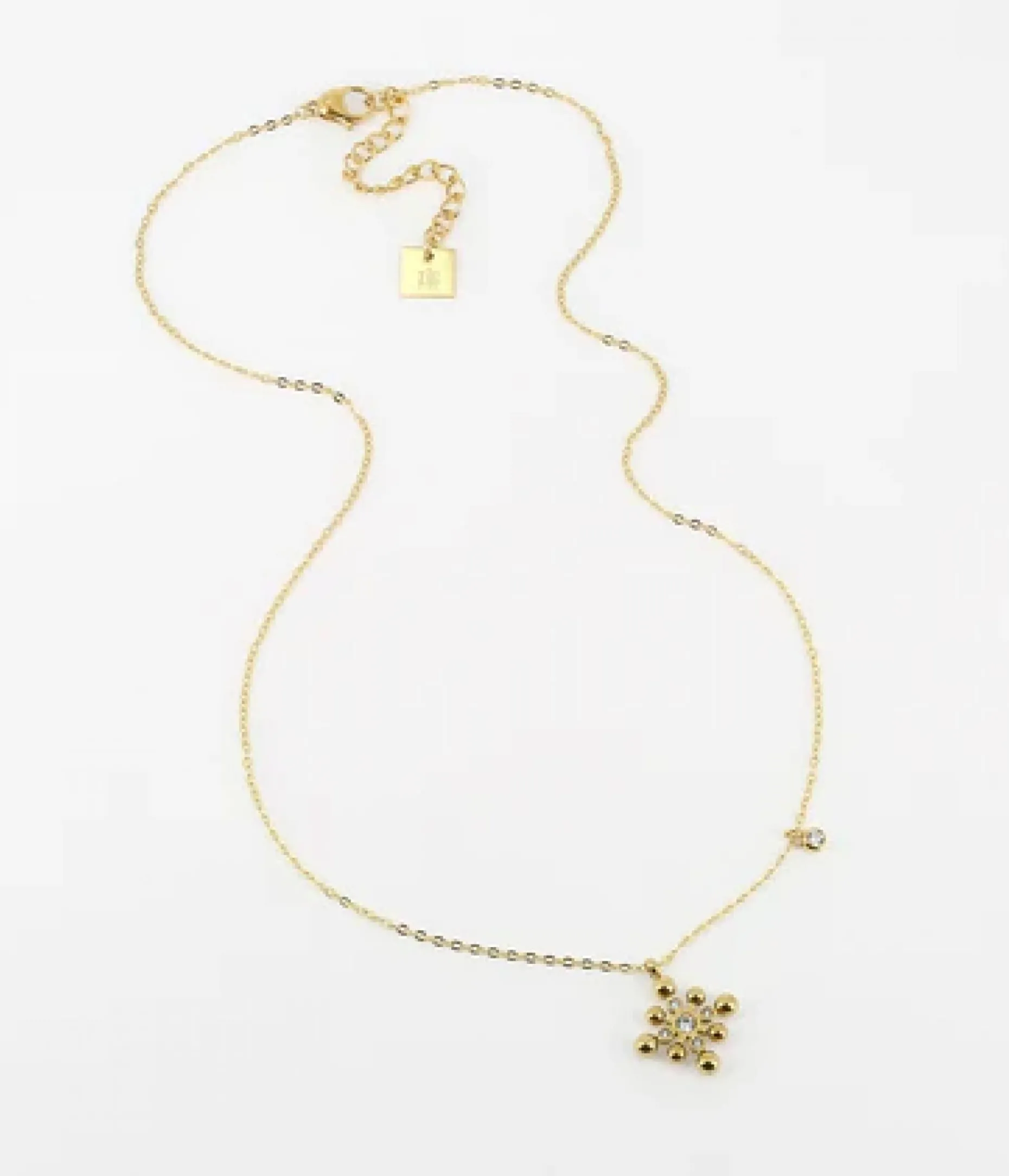 Zag Bijoux Halskette Kreuz aus Kugeln