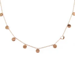 Zag Bijoux Kette Confettis - Farbe: rosegold