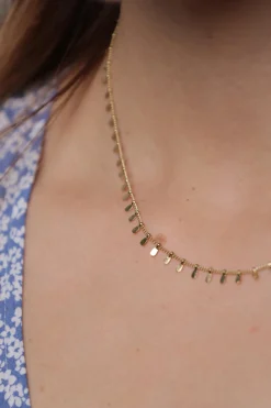 ZAG Bijoux Mykonos Plättchen 38cm+5 - Farbe: Gold