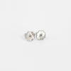 Zag Bijoux Ohrstecker Blume - Farbe: silber/Perlmutt/Zirkonienstein