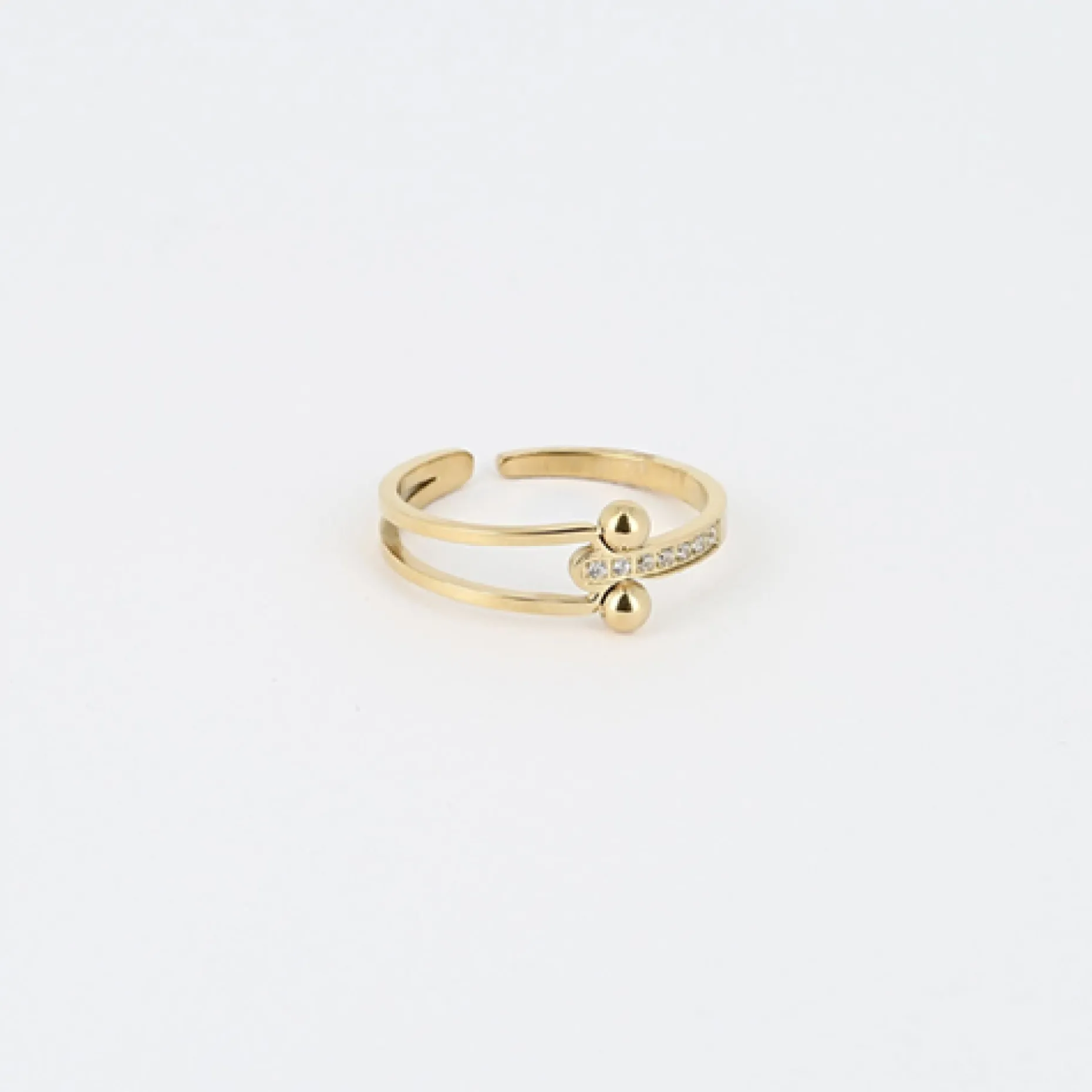 Zag Bijoux Ring Kugeln