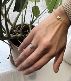 ZAG BIJOUX  Ring mit Kreuz silberfarben UNI